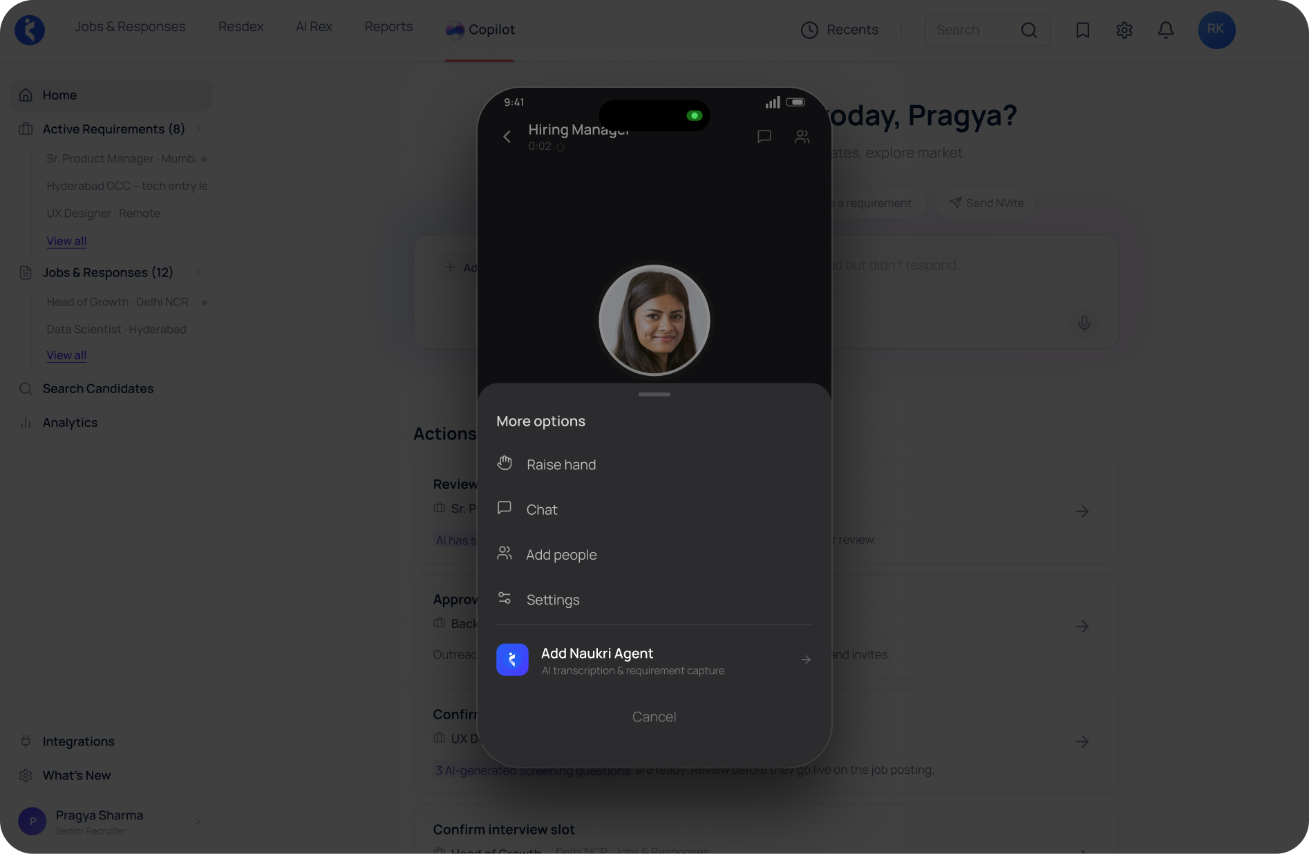 Concept — live requirements capture